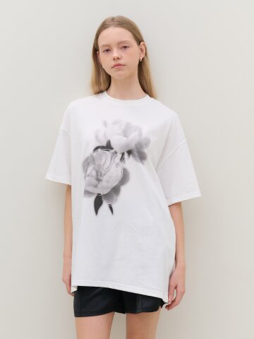 MET black rose DTP T-shirt