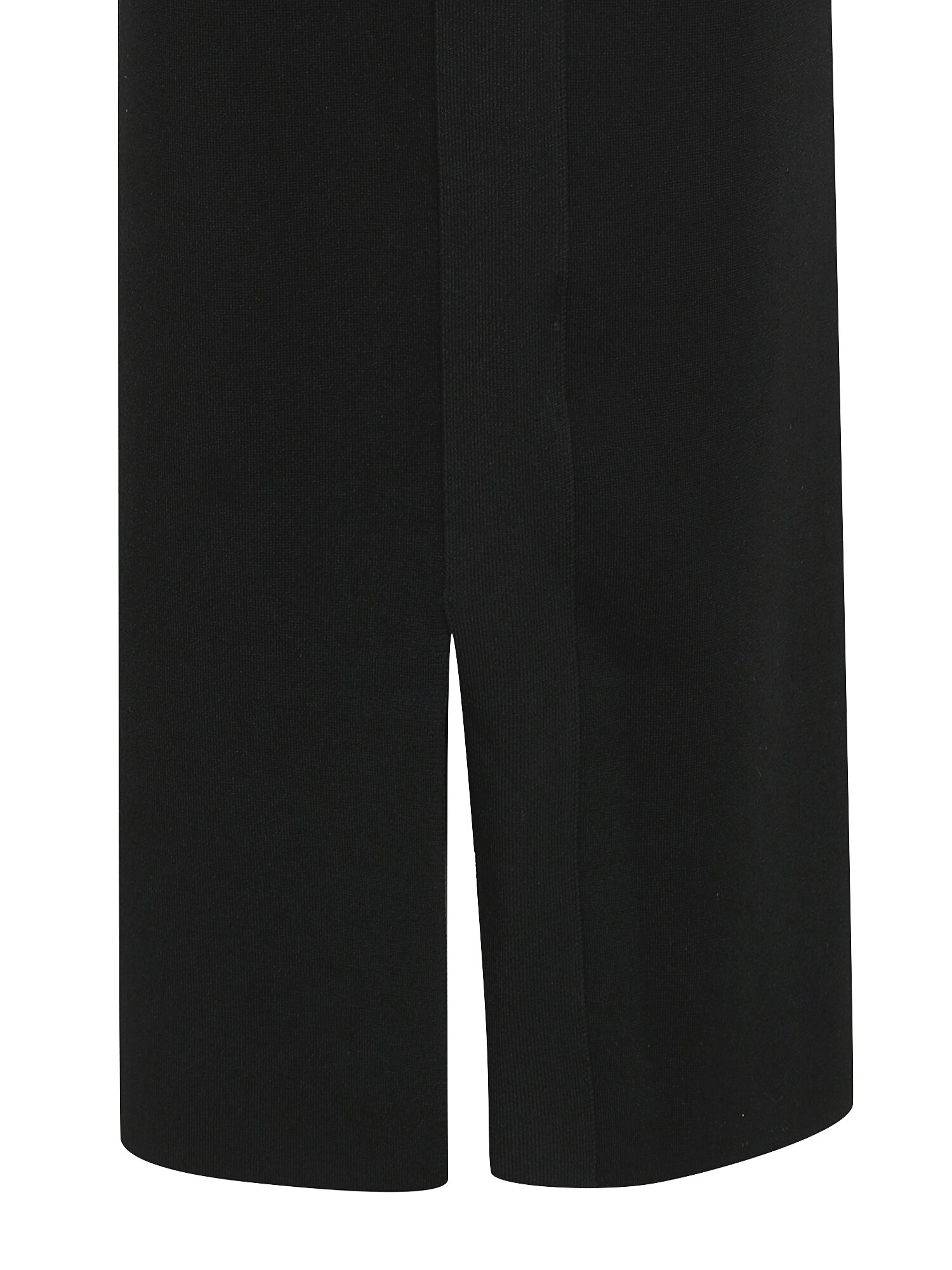 슬릿 H라인 니트 스커트 (BLACK)