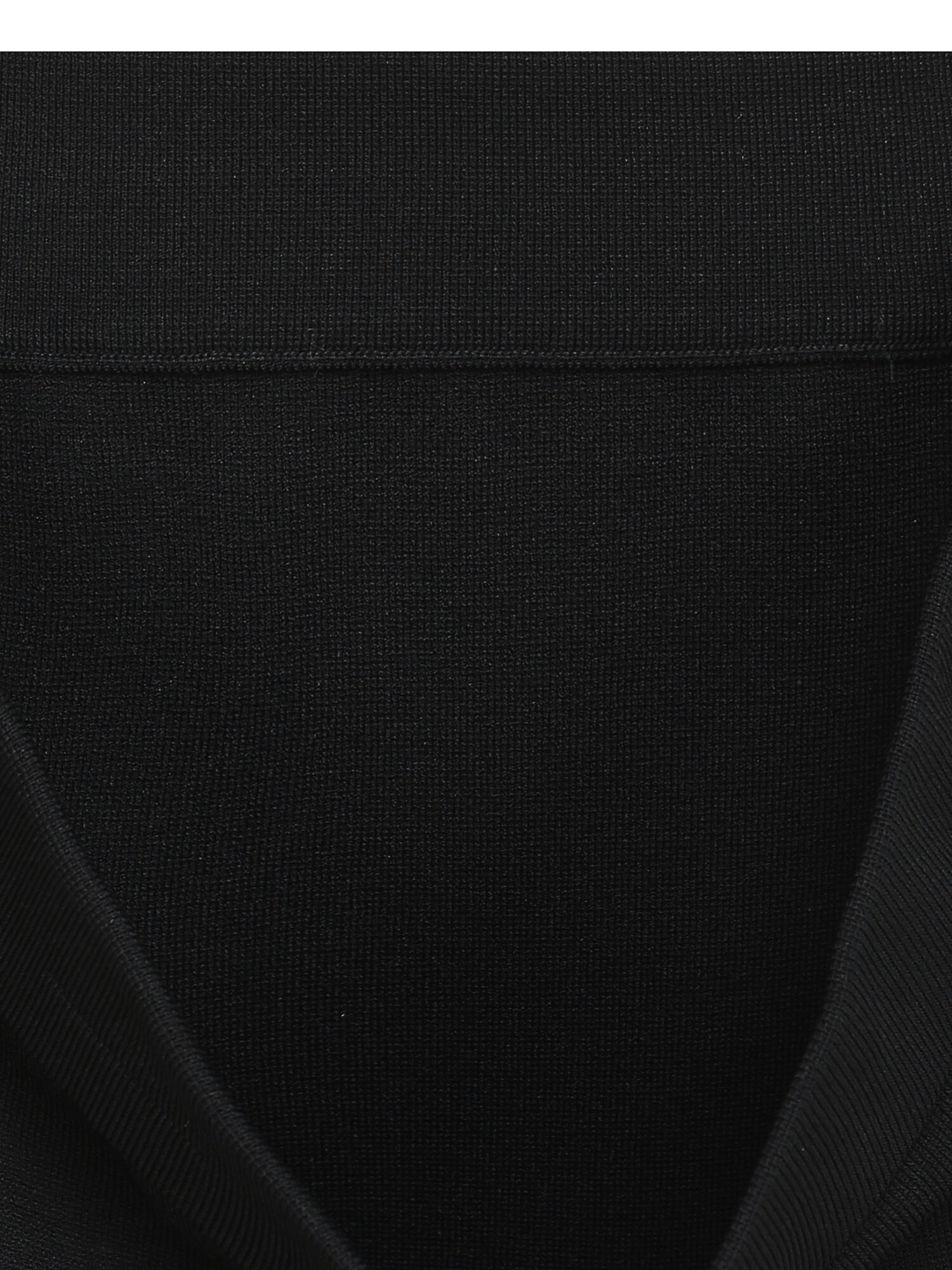 슬릿 H라인 니트 스커트 (BLACK)