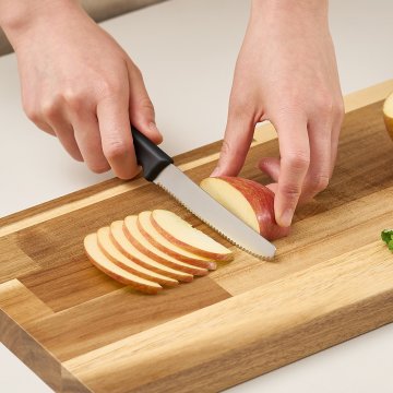 바겐슈타이거 톱니과도 빵칼 과일칼 블랙