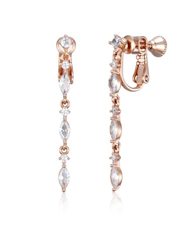 베이직 스톤 드롭리 귀찌 귀걸이 ELSPEE505