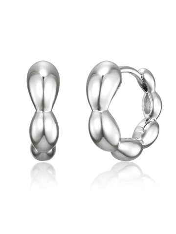 볼륨 웨이브 원터치 링 귀걸이 GISVEE160