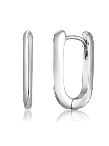 플렛 스퀘어 원터치 링 귀걸이 GISVEE159