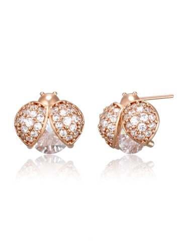 14K GF 핑크 레이디 도트 귀걸이 C24EGF225