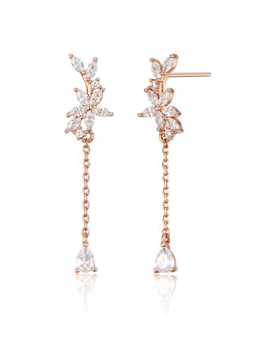 14K GF 블룸 드랍 귀걸이 C24EGF223