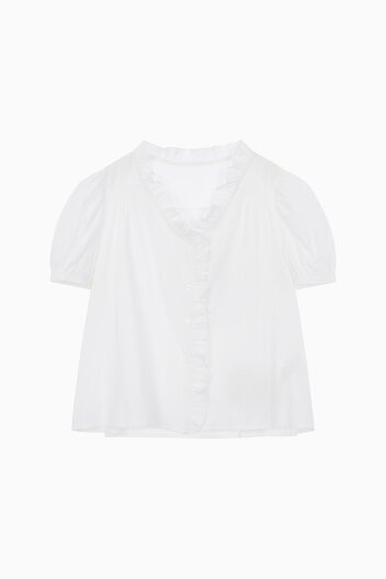 Jenny Harf Blouse_Ivory