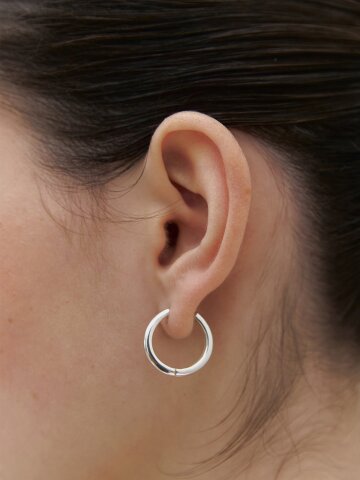 Plain Hoop Earring