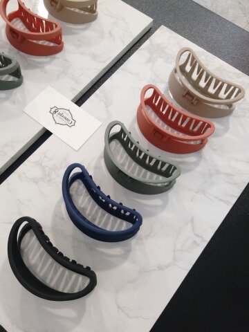 [CONCEPT8 by 신비]매트 커브드 라운드 집게핀_CEHA250712