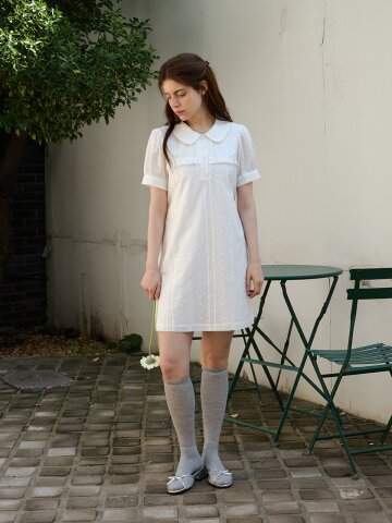 [메종르하르] 엘라 아일렛 원피스 1color
