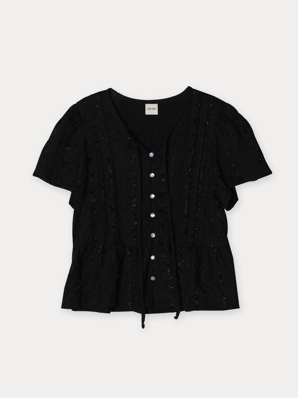 [메종르하르] 스파클링 블라우스 2color