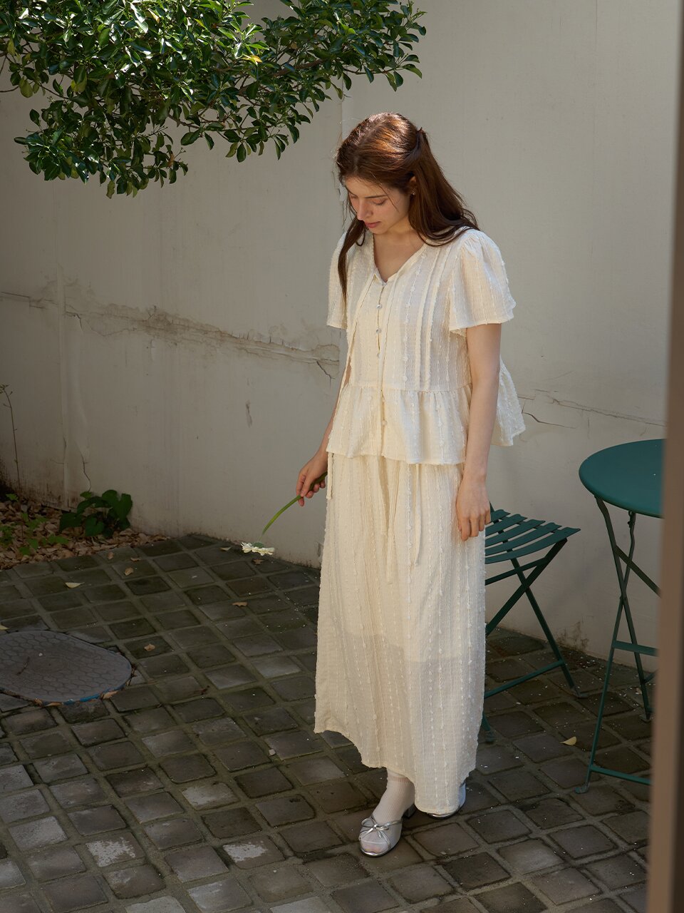 [메종르하르] 스파클링 스커트 2color