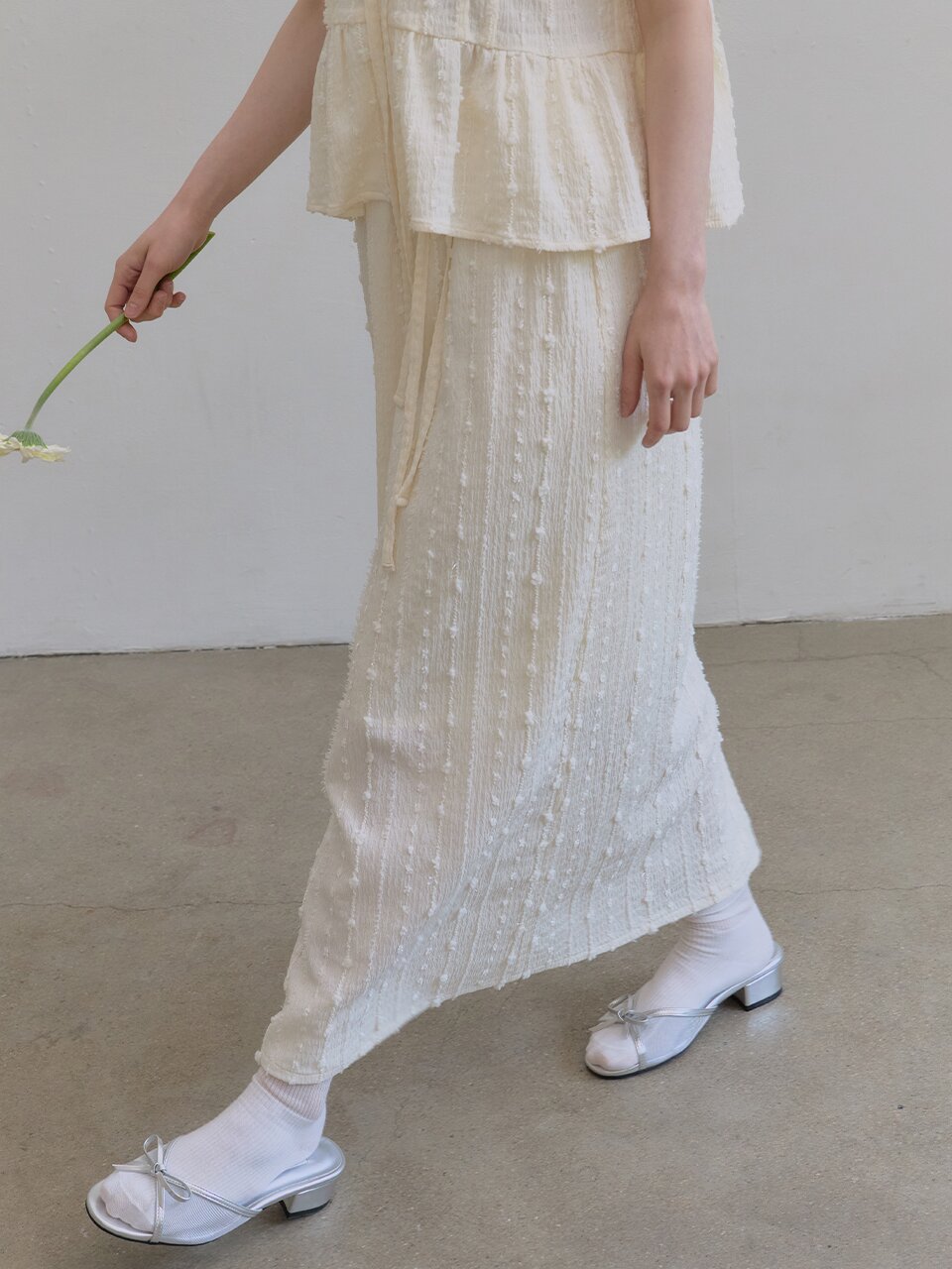 [메종르하르] 스파클링 스커트 2color