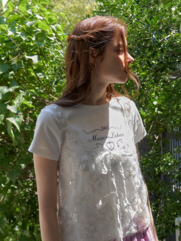 [메종르하르] 트윙클 플로 뷔스티에 1color
