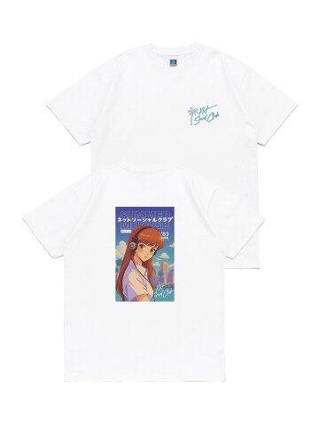 CITY POP GIRL TEE (WHITE)