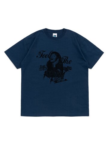 FEEL THE RHYTHM TEE (DARK BLUE)