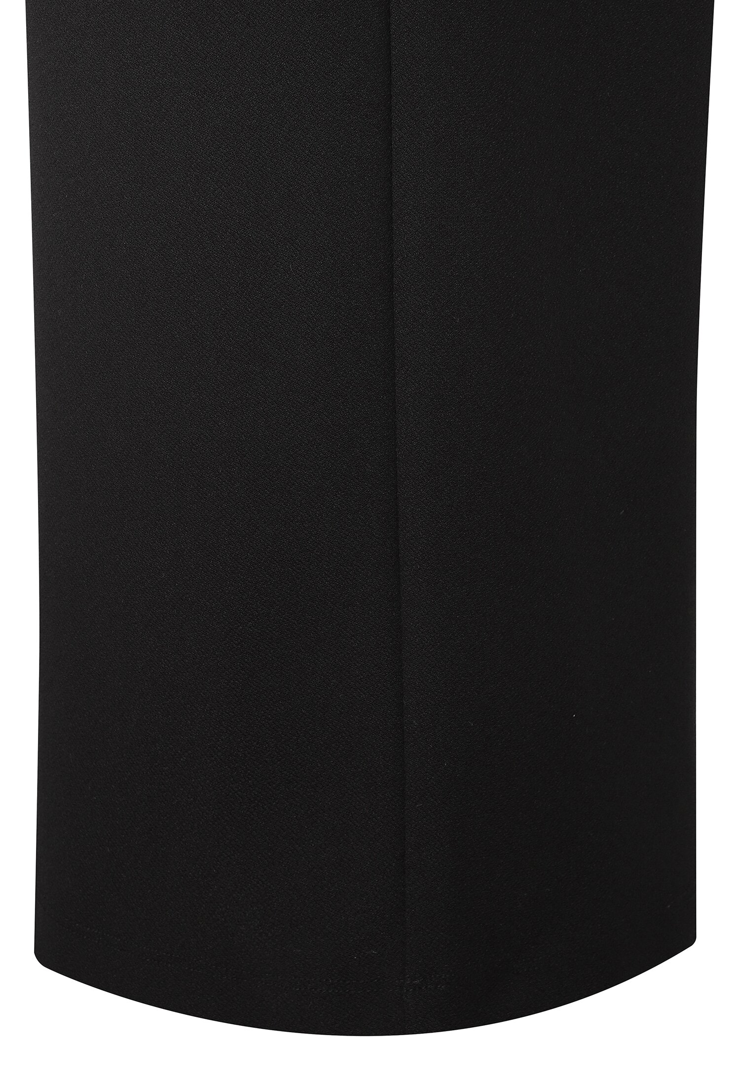 금속장식 밴딩 와이드팬츠 (BLACK)