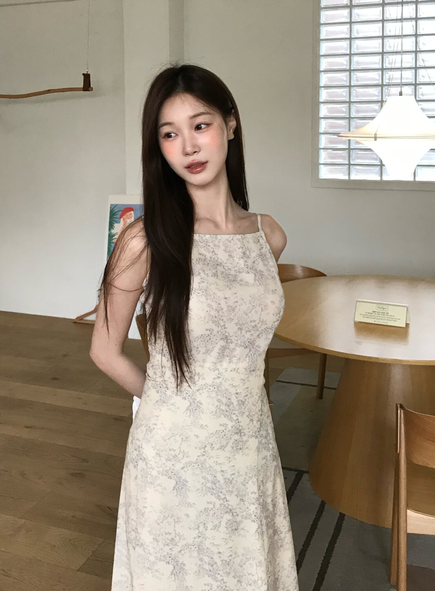 썸머 가든 원피스 / 옐로우