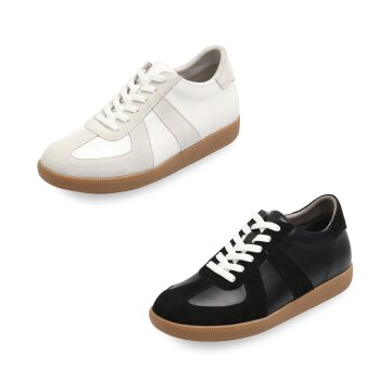 (타미지) 천연소가죽 트렌디업 남성 키높이 스니커즈 TM25103L