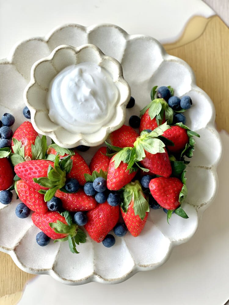 [카네코 코효] 링카 화이트 접시 27 - Kaneko Kohyo 플레이트 그릇