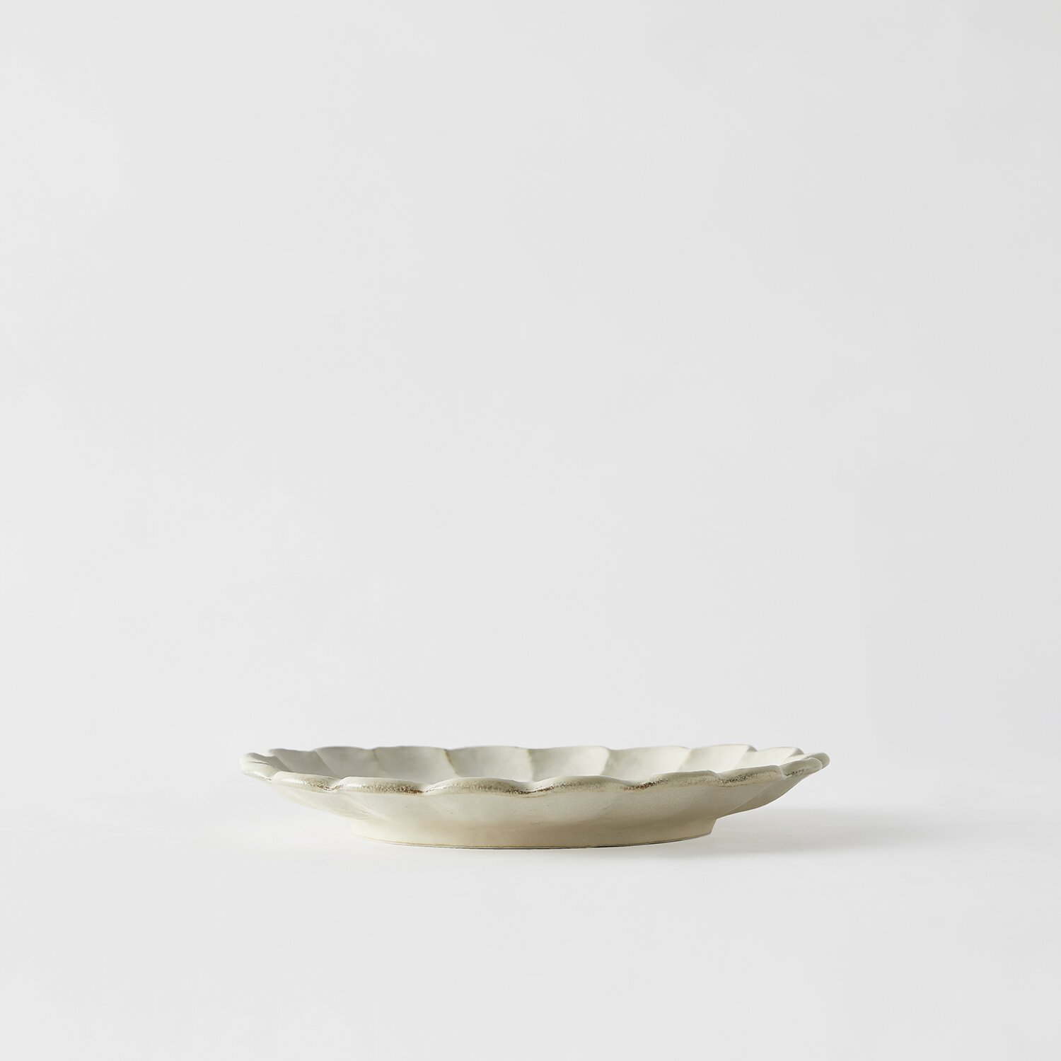 [카네코 코효] 링카 화이트 접시 27 - Kaneko Kohyo 플레이트 그릇