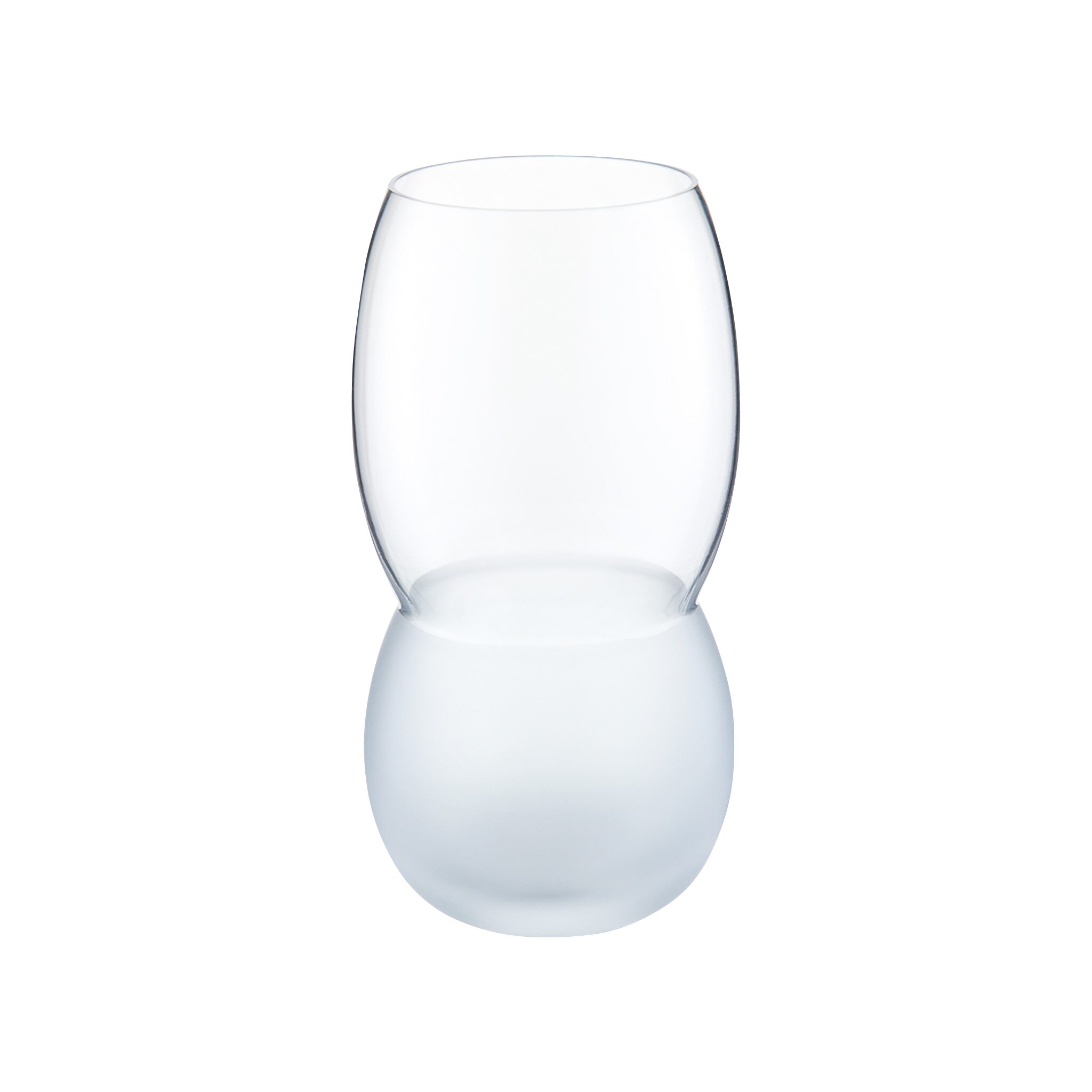 [스가하라] 소엔 버블 유리잔 (투명 L)