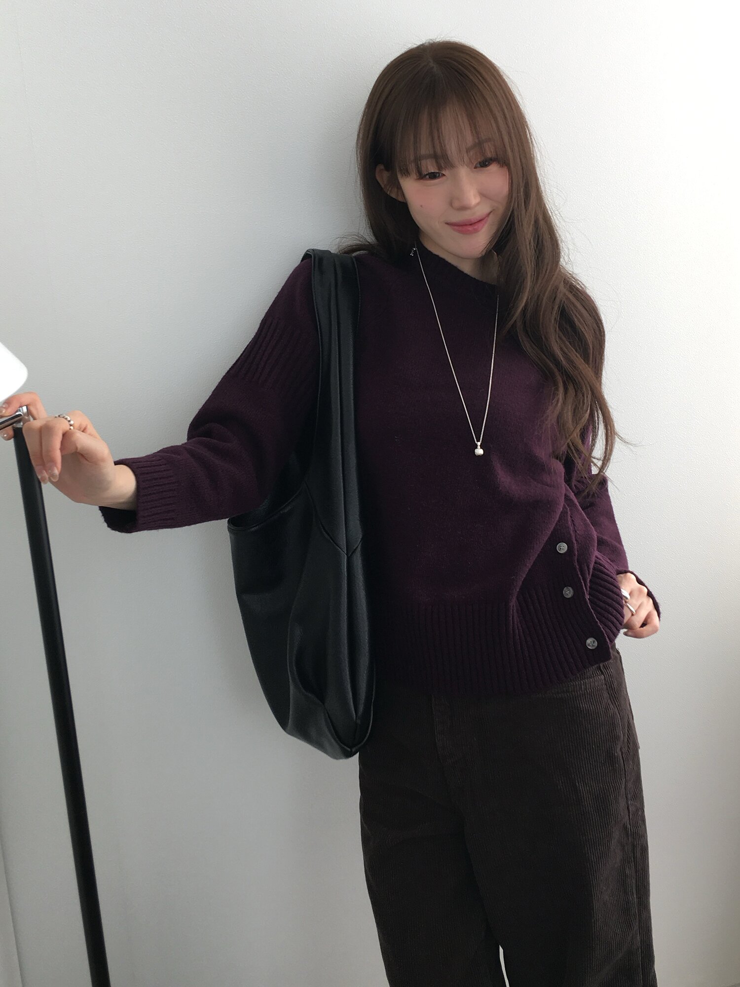 [소재 리뉴얼] Flow Hobo Bag (Black)