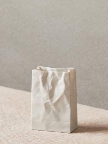 [세라믹재팬] 뉴 크링클 슈퍼백 #4 (XS) - 도자기 화병 꽃병