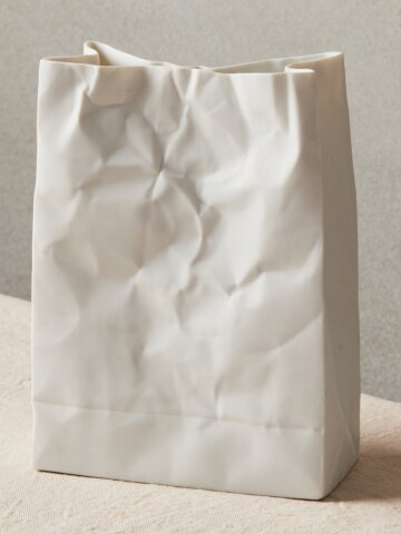 [세라믹재팬] 오리지널 크링클 슈퍼백 #2 (XL) - 도자기 화병 꽃병