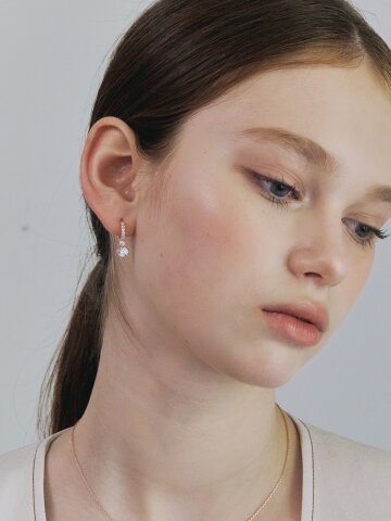 쥬엘 펄 원터치 이어링 STJ-EB1733RG