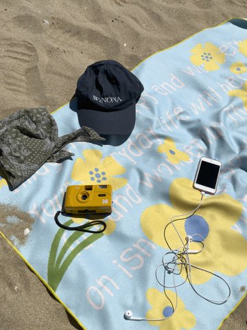 스프링레터 비치타올