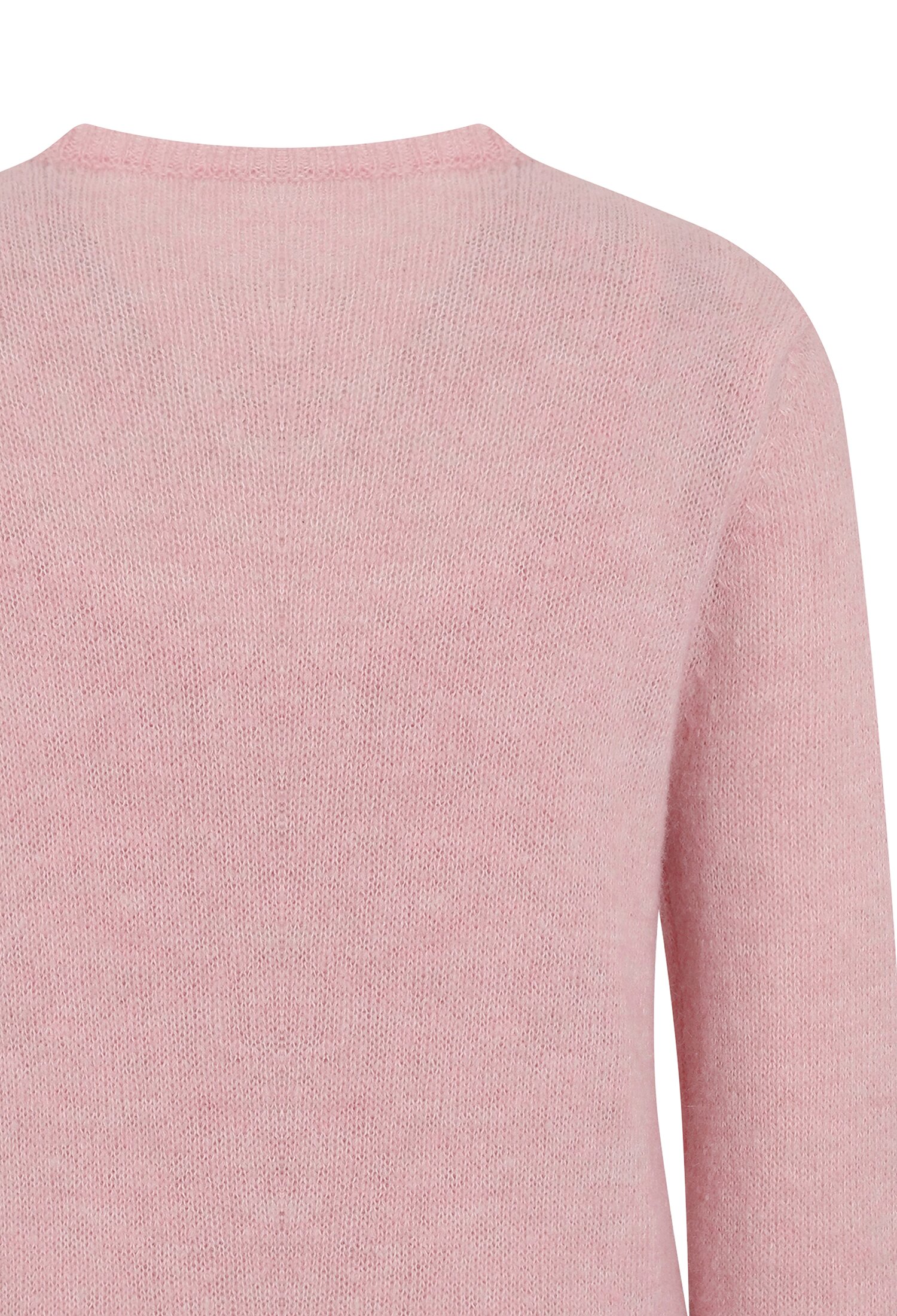 라운드넥 니트 가디건 세트 (BABY PINK)