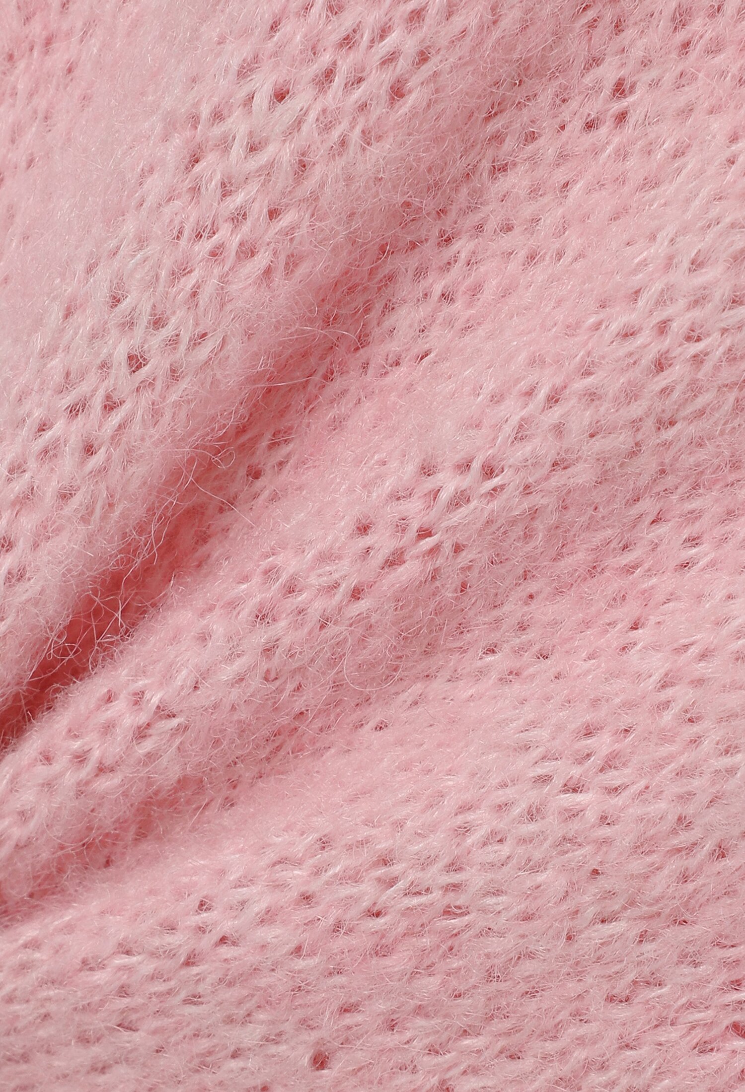 라운드넥 니트 가디건 세트 (BABY PINK)