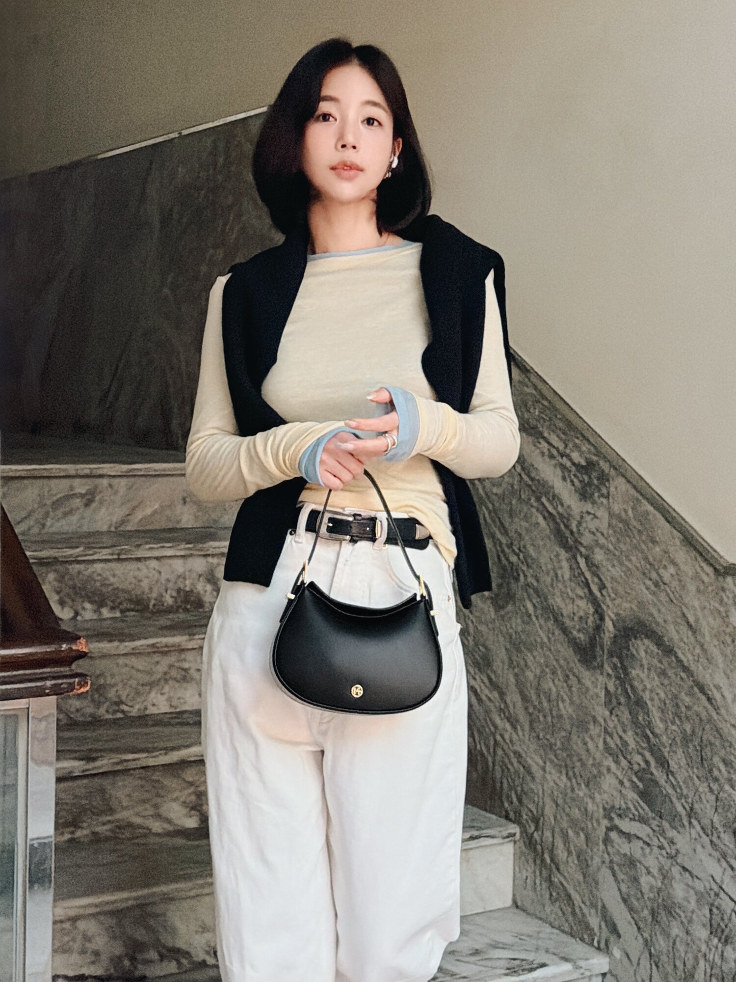 [기은세 PICK][아이보리 5/8 예약배송] 마리 토트백_3colors