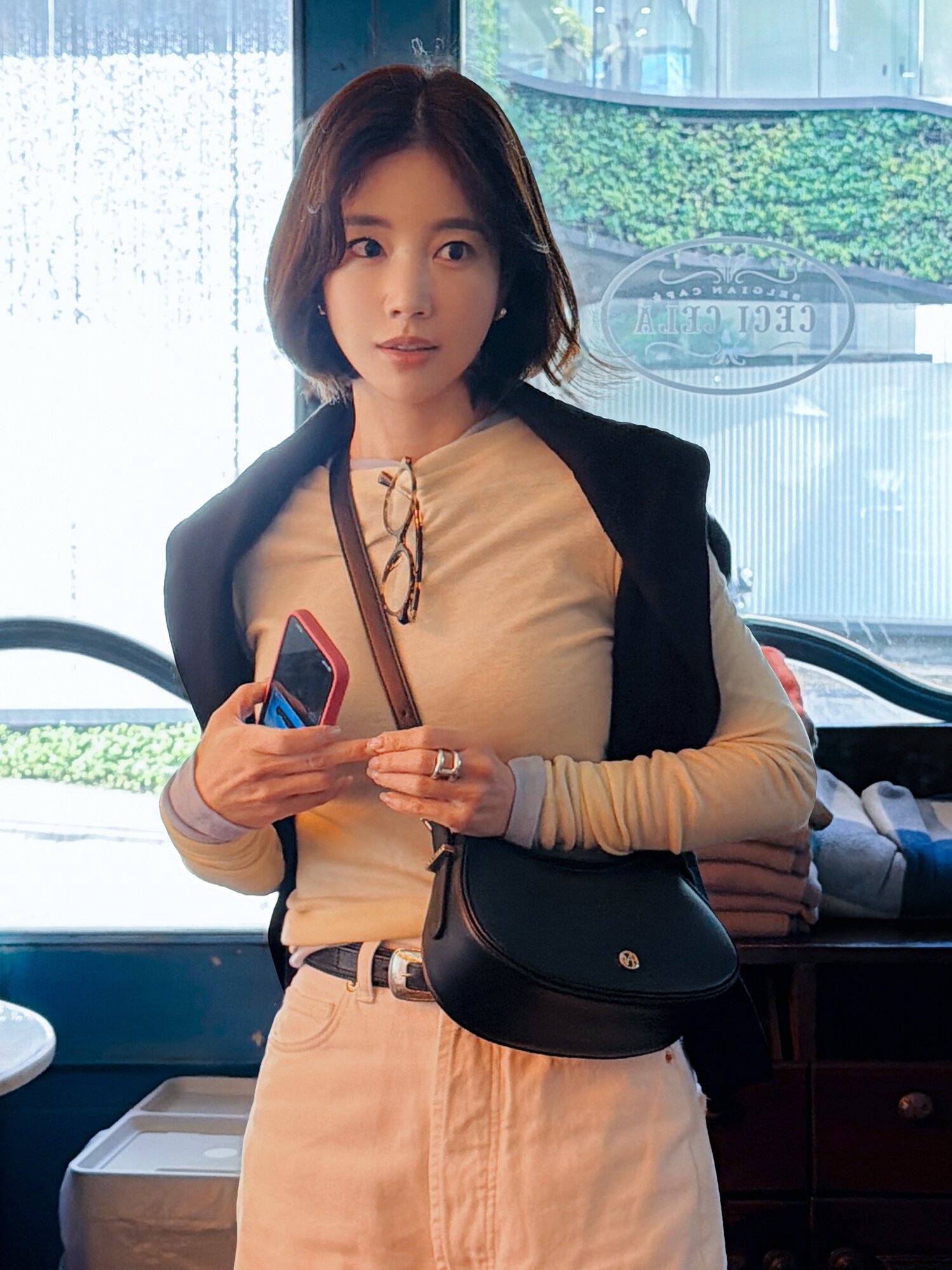 [기은세 PICK][아이보리 5/8 예약배송] 마리 토트백_3colors