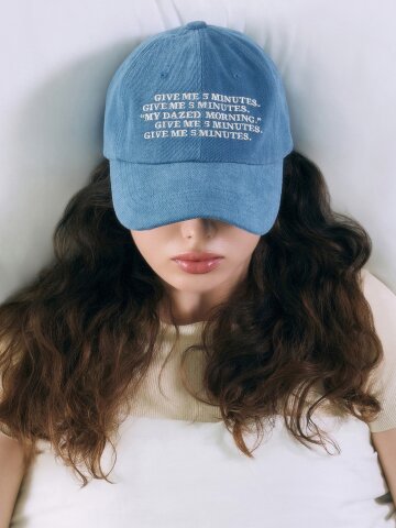 5 MINUTES BALL CAP [BLUE]