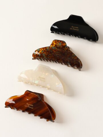 레이유 프렌치 데일리 고급 셀룰로오스 올림 머리 집게 헤어핀 A268