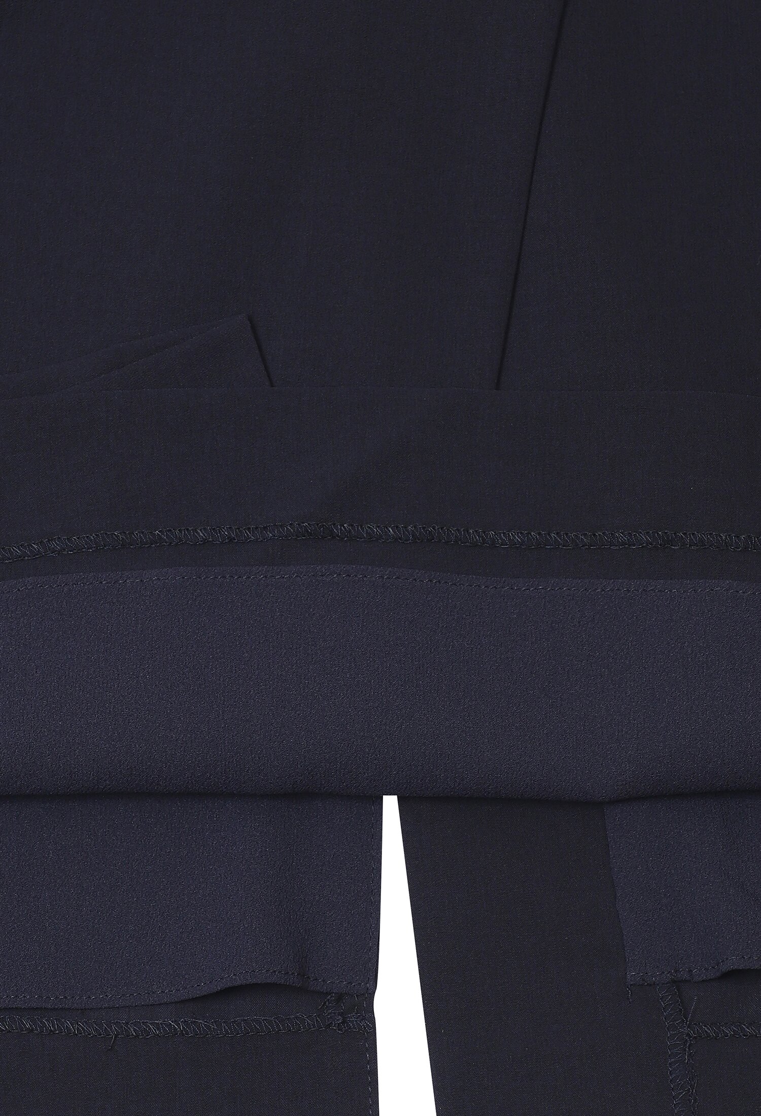 라인 커브 롱 원피스 (DARK NAVY)