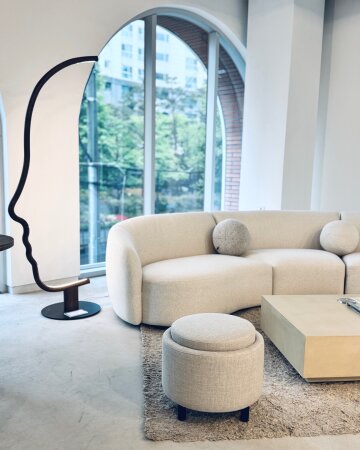 커브 모듈 소파