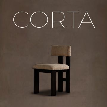 코르타 우든 다이닝 체어