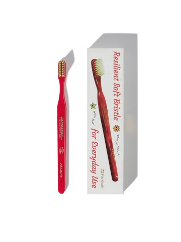 프레민트 프리미엄 이중탄력미세모 칫솔[레드] 식약처인증 FDA항균 클래식