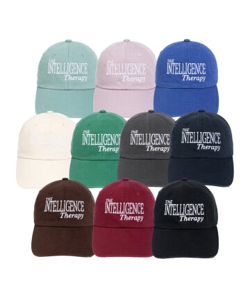 인텔리 테라피 워시드 코튼 볼캡 - 10color