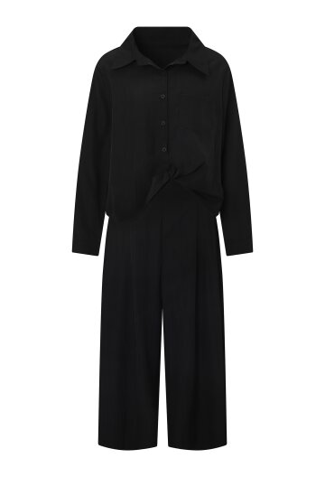 무지포켓 셋업 블라우스 + 팬츠 