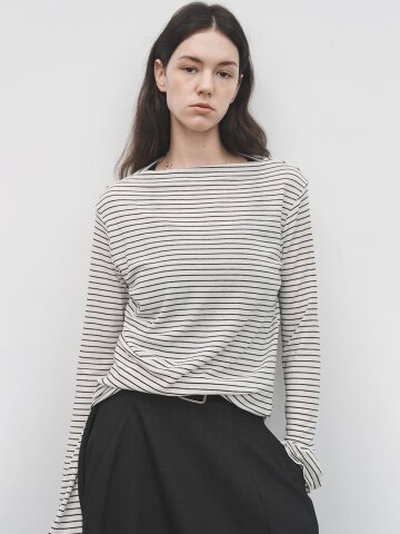 TG_Causal long sleeve top_3color