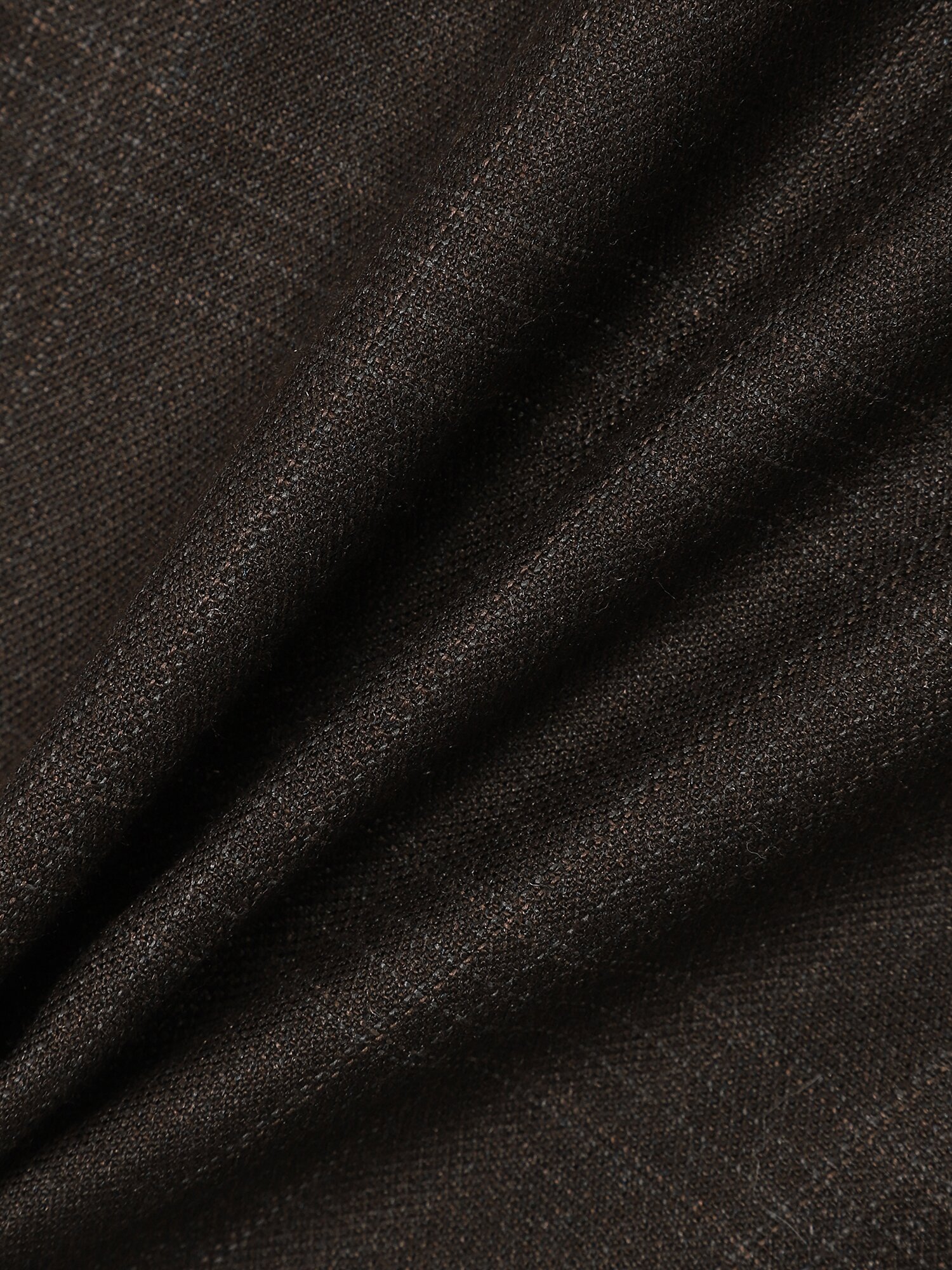 롤업 포인트 테일러드 싱글 투 버튼 재킷 (CHECK BROWN)