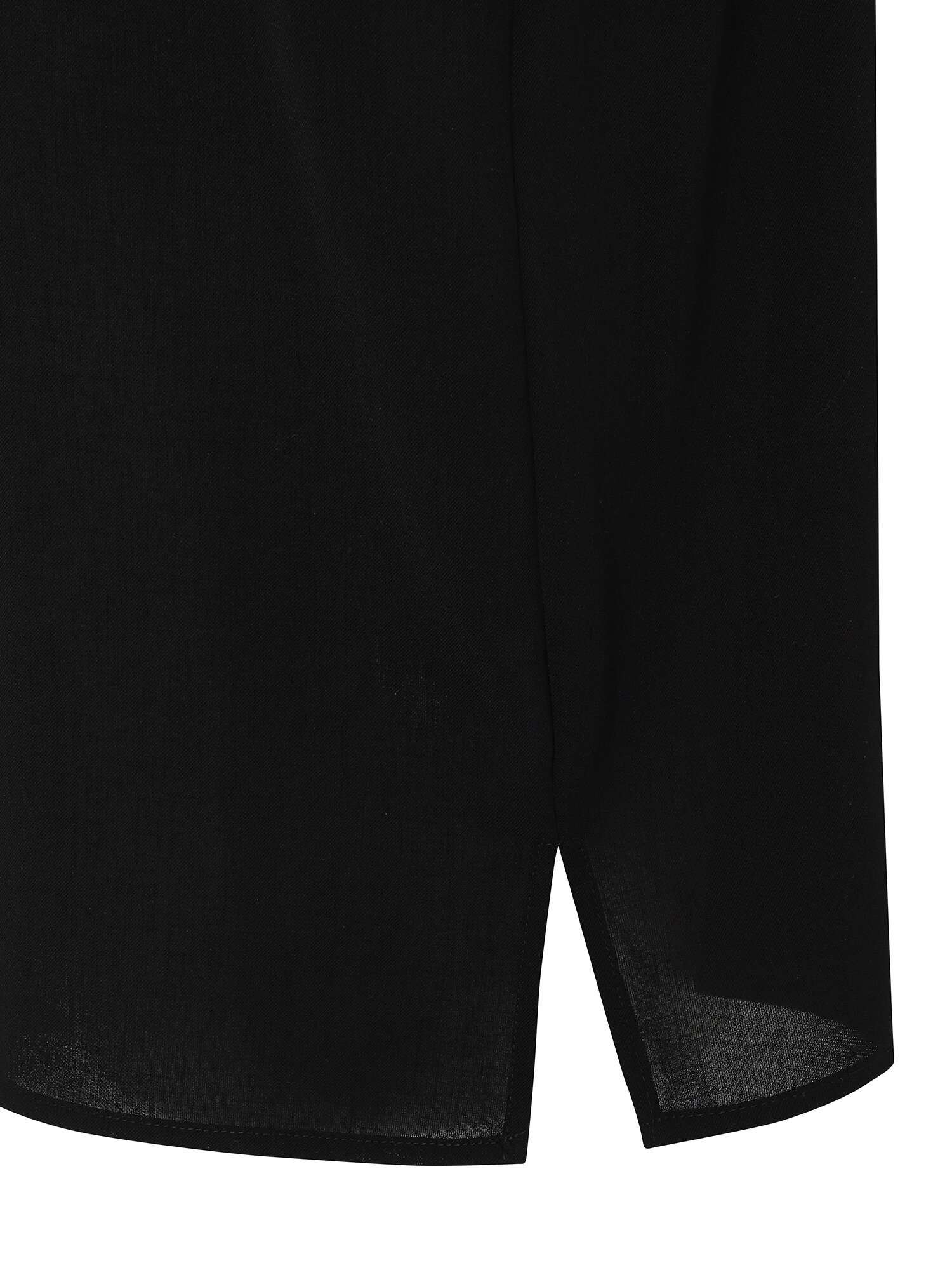 투 포켓 셋업 칼라 셔츠 블라우스 (BLACK)