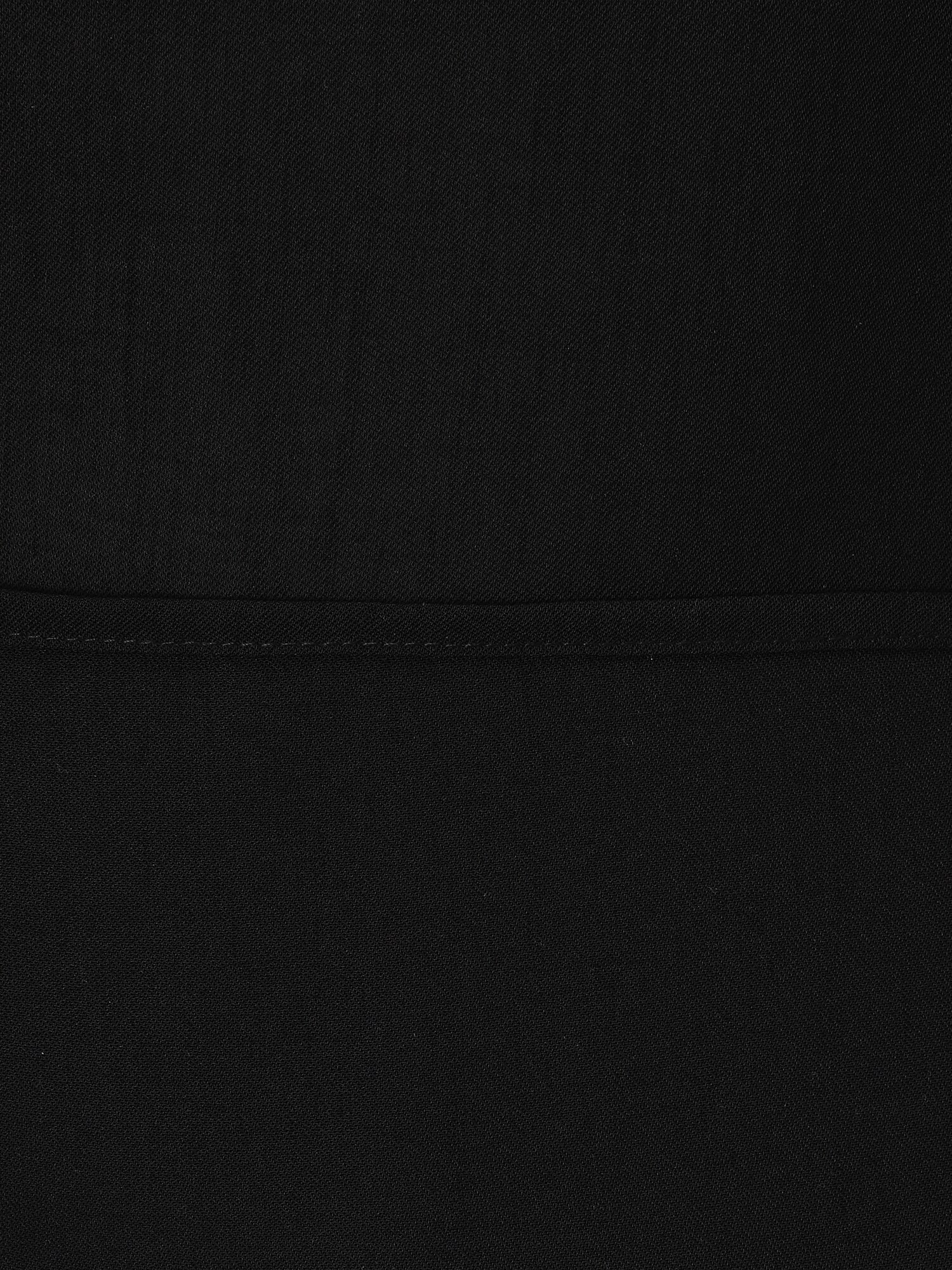 투 포켓 셋업 칼라 셔츠 블라우스 (BLACK)