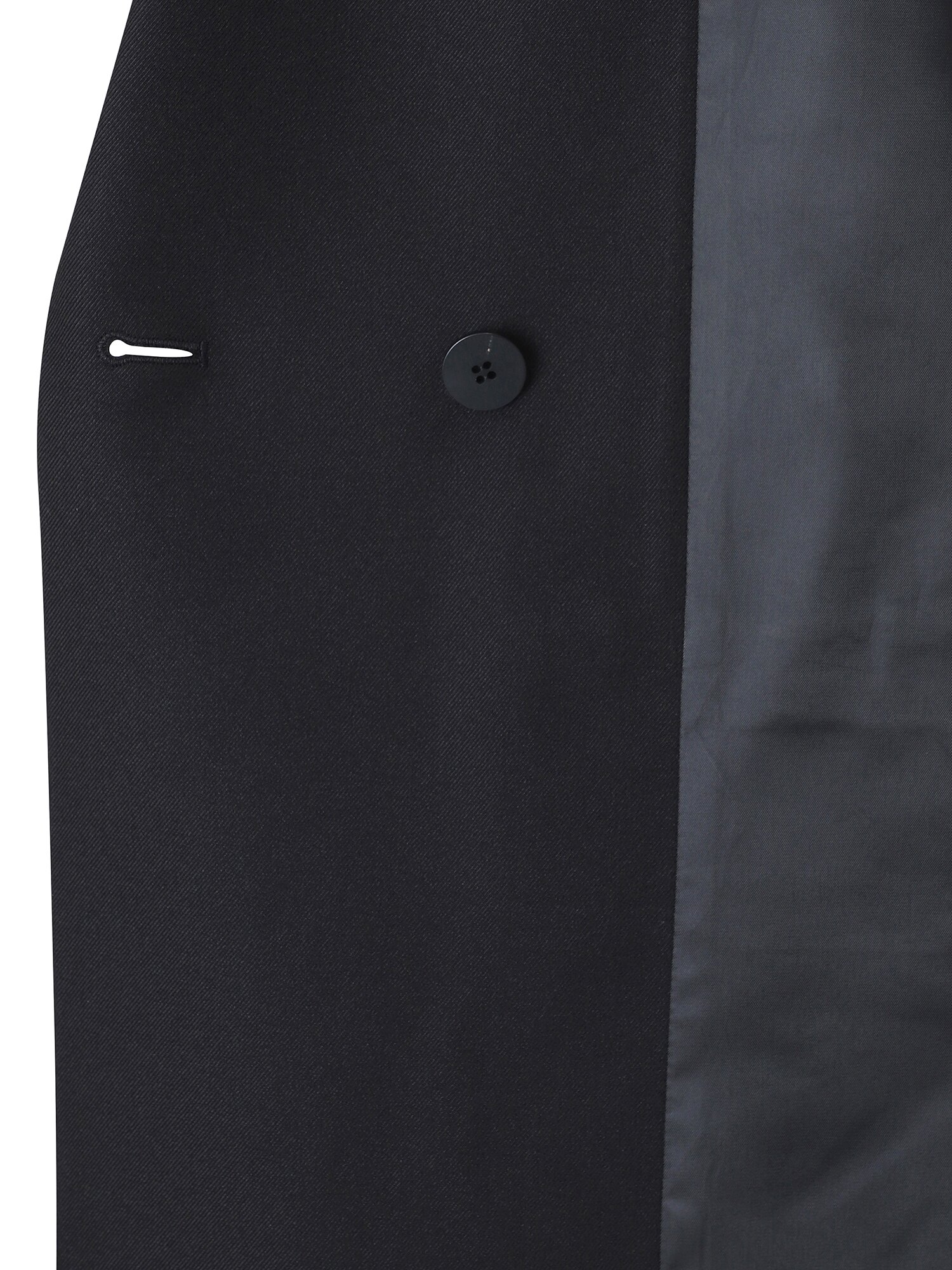 벨티드 원버튼 테일러드 재킷 (BLACK)