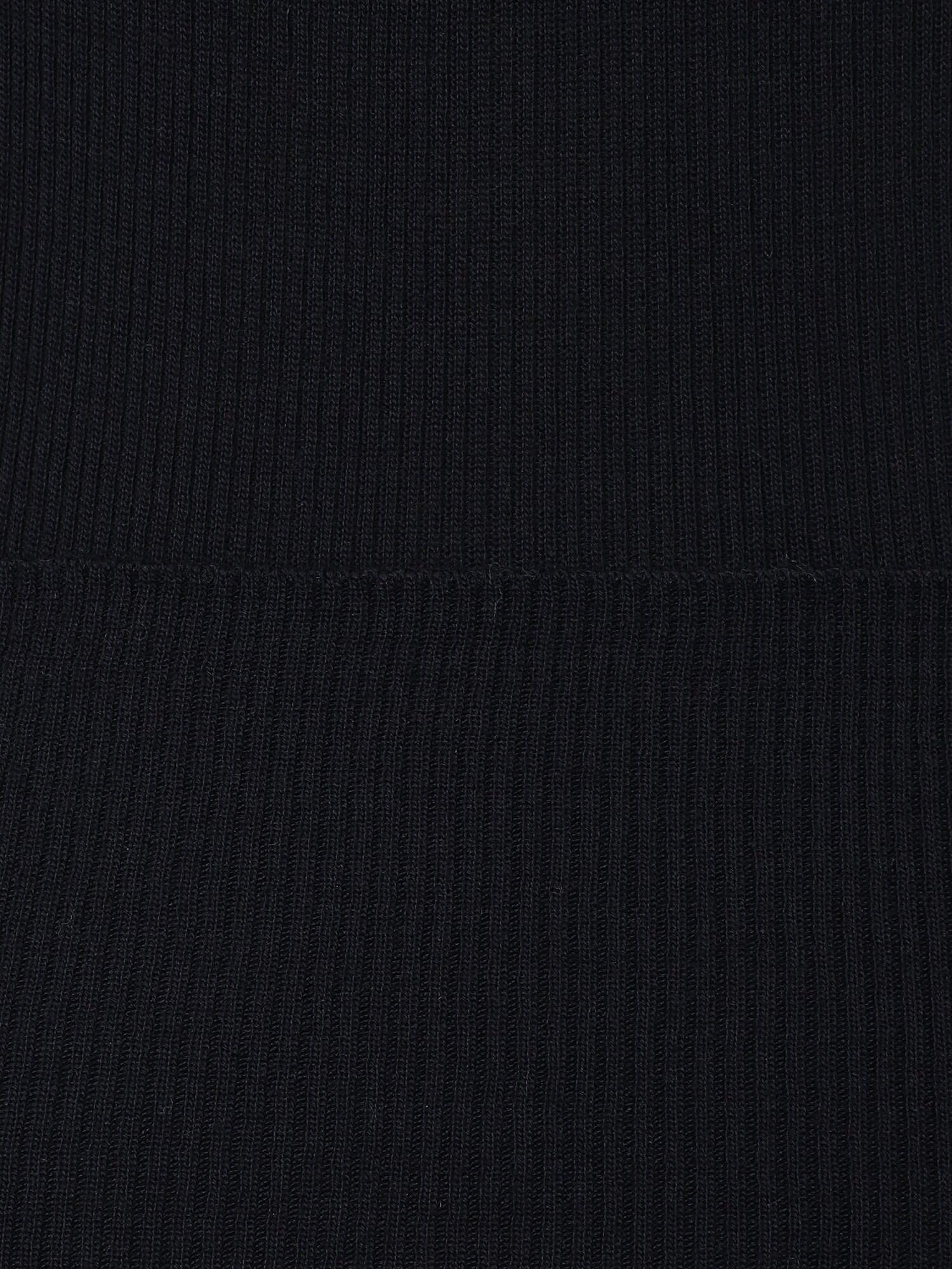 울 프릴넥 풀오버 니트 (NAVY)