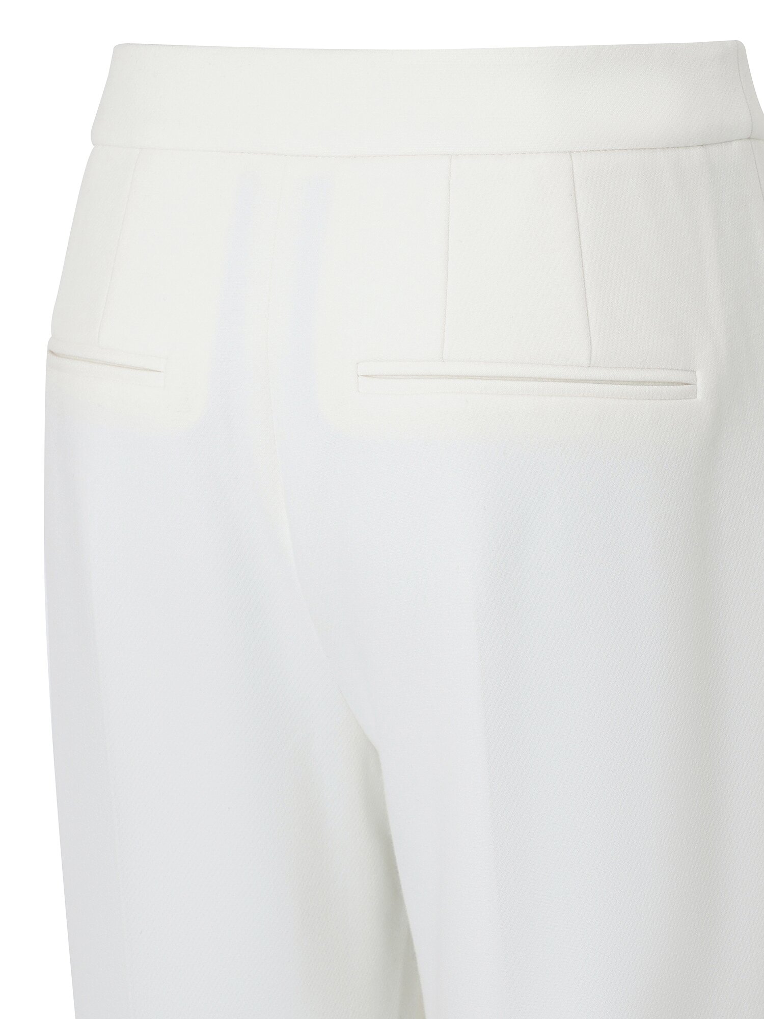 스판 버튼 디테일 슬랙스 팬츠 (IVORY)