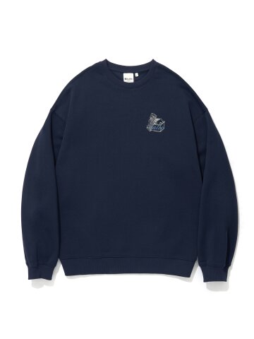 HOME STUDIO CREWNECK_NAVY